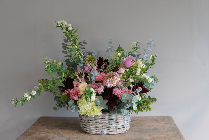 バスケットアレンジ